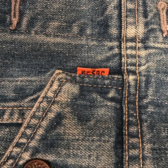 Type 3 Levi’s Trucker Early 80’s Orange Tab Two Pocket 70505 - 0217 Size 44 (L) - Picture 6 of 16